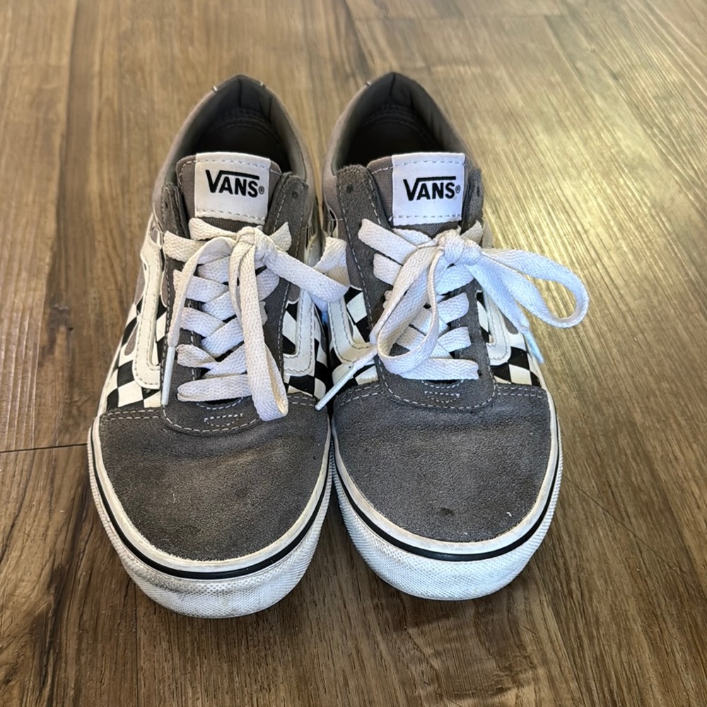 Vans Black and White Checkered Sneakers